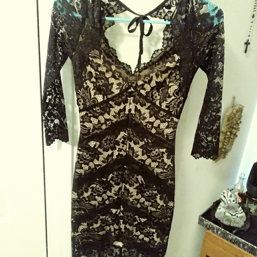 SALE!!! ⚜️ BEBE Black Lace Dress ⚜️ SALE!!!